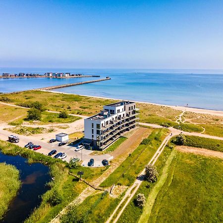 Beachterraceone - Eg, Meerblick, Terrasse, Kamin, Sauna Olpenitz Kültér fotó