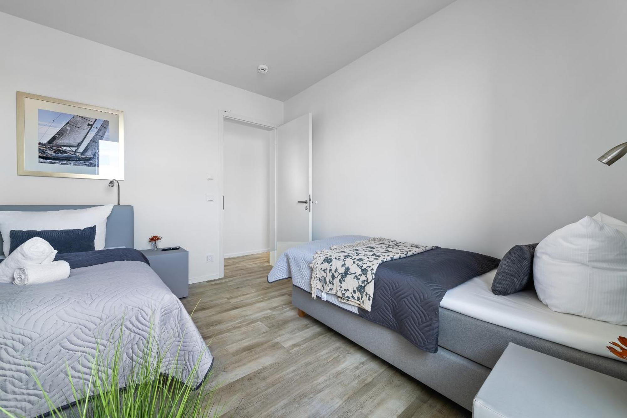 Beachterraceone - Eg, Meerblick, Terrasse, Kamin, Sauna Olpenitz Kültér fotó